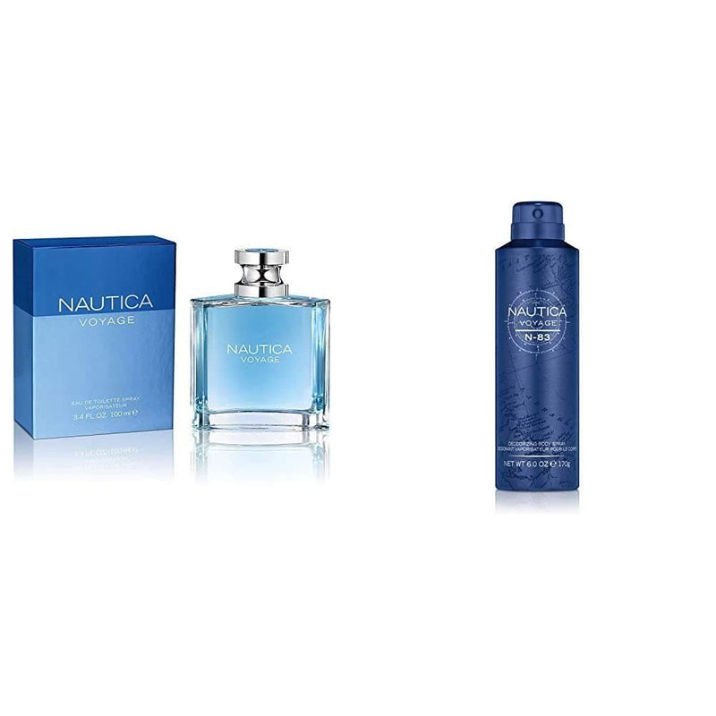 Nautica Voyage Eau De Toilette for Men - Fresh, Romantic, Fruity Scent - Woody, Aquatic Notes of Apple, Water Lotus, Cedarwood, and Musk - Ideal for Day Wear - 3.3 Fl Oz - Premium FRAGRANCES FOR MEN from Visit the Nautica Store - Just $28.99! Shop now at Handbags Specialist Headquarter