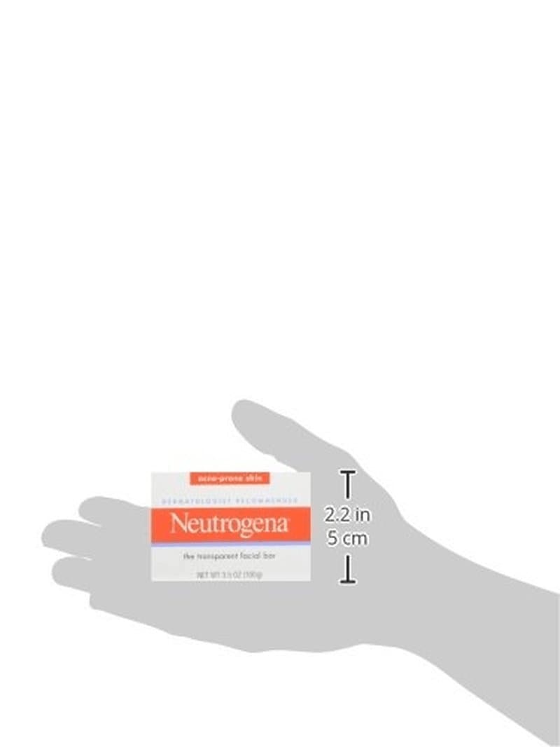 Neutrogena Facial Cleansing Bar Treatment for Acne-Prone Skin, Non-Medicated & Glycerin-Rich Hypoallergenic Formula with No Detergents or Dyes, 3.5 Oz - Premium  from Neutrogena - Just $18.99! Shop now at Handbags Specialist Headquarter