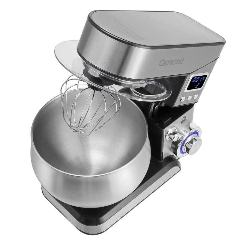 New 1300W LCD Professional Kitchen Food Stand Mixer 6 Speeds Pulse Cream Egg Whisk Blender Bread Maker Kneading Food Processor - Premium KITCHEN HELPERS from eprolo - Just $157.48! Shop now at Handbags Specialist Headquarter