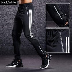 New Sport Pants Men Running Pants With Zipper Pockets Training and Joggings Men Pants Soccer Pants Fitness Pants For Men - Premium Men Pants from eprolo - Just $27.36! Shop now at Handbags Specialist Headquarter