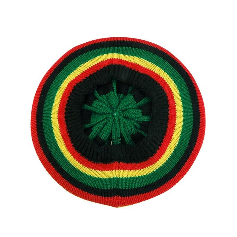 New women Hip Hop Multi-colour Striped Cap Bob Marley Reggae Fashion New Wool Rainbow Beanie Jamaican Bonnet Skullies Caps - Premium Men T-shirt from E-TOP official Store - Just $19.99! Shop now at Handbags Specialist Headquarter