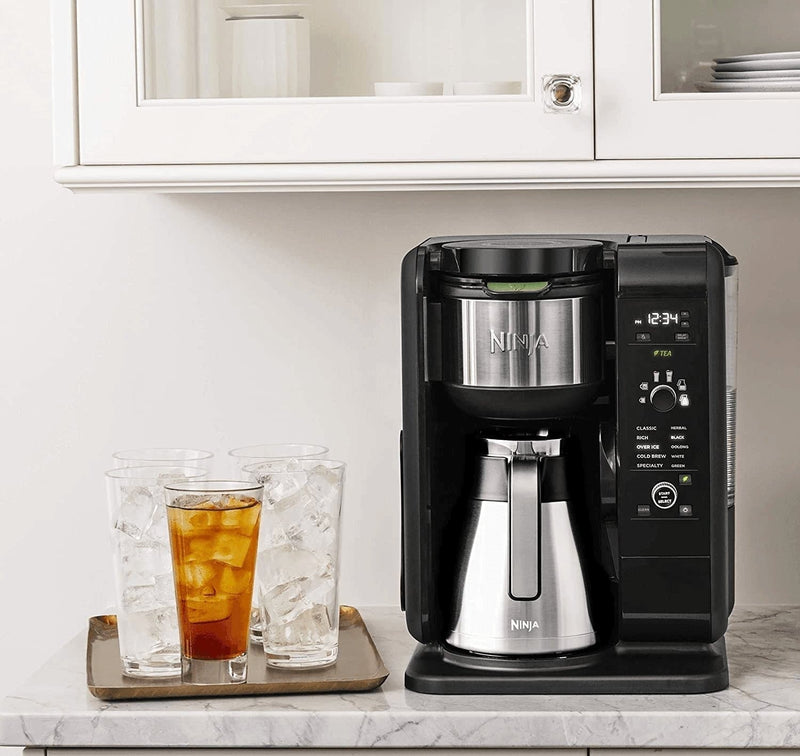 Ninja CP307 Hot and Cold Brewed System, Auto-Iq Tea and Coffee Maker with 6 Brew Sizes, 5 Brew Styles, Frother, Coffee & Tea Baskets with Thermal Carafe Black 50 Oz. - Premium  from Ninja - Just $270.10! Shop now at Handbags Specialist Headquarter