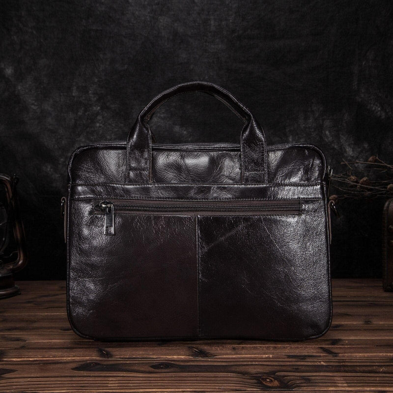 Oil Waxy Leather Coffee Design Business Briefcase 15" Laptop Document Case Fashion Attache Messenger Bag Tote Portfolio 9022 - Premium 152402 from GuangZhou CoolCow Leather Industry CO.,LTD (Aliexpress) - Just $50.29! Shop now at Handbags Specialist Headquarter