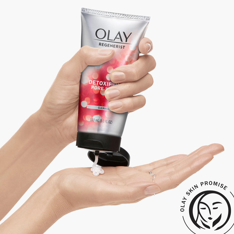 Olay Regenerist Detoxifying Pore Scrub Facial Cleanser, 5.0 Fl Oz - Premium SKIN CARE from Olay - Just $11.99! Shop now at Handbags Specialist Headquarter
