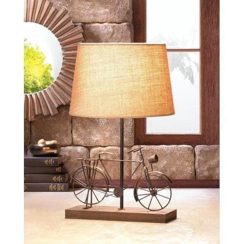 Old Fashioned Bicycle Table Lamp - Premium Gallery of Light from Accent Plus - Just $78.81! Shop now at Handbags Specialist Headquarter
