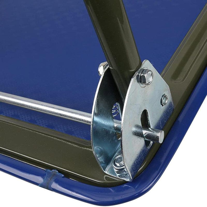 Olympia Tools 300 Pound Capacity Heavy Duty Utility Rolling Cart, Blue/Gray - Premium CARTS from Hyper Tough - Just $55.15! Shop now at Handbags Specialist Headquarter