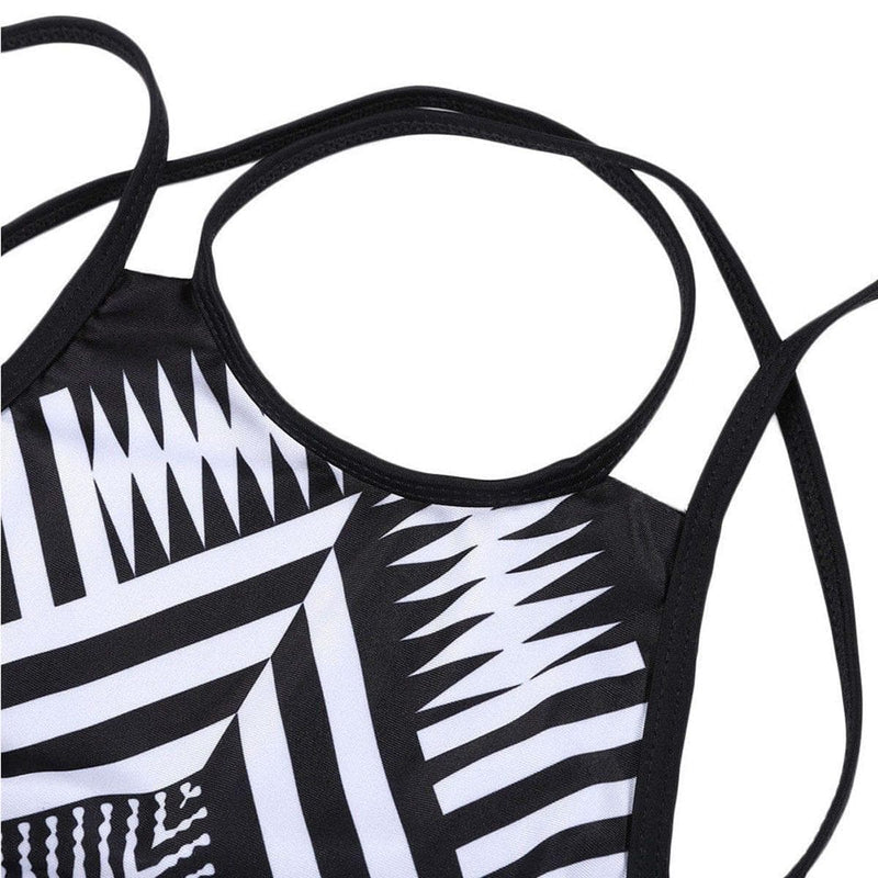 One Piece Padded Bra Bikini - Bandage Push up Swimwear - Premium Women swimsuit from eprolo - Just $19.96! Shop now at Handbags Specialist Headquarter