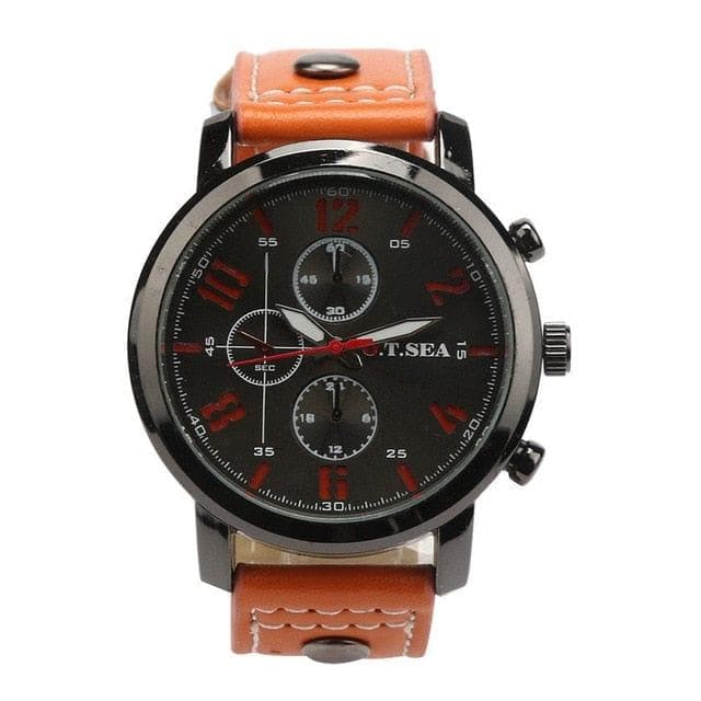O.T.SEA Fashion Watches Men Casual Military Sports Watch Quartz Analog Wrist Watch - Premium Men watch from eprolo - Just $16.66! Shop now at Handbags Specialist Headquarter