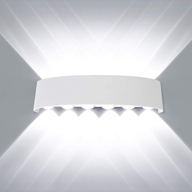 Phenas Modern Wall Lamp LED Wall Light Up and Down Waterproof IP65 Aluminum Wall Sconces Indoor Outdoor for Bedroom Bathroom Porch Corridor Living Room Stairs, 10W White Light - Premium Indoor Wall Light from Visit the Phenas Store - Just $33.99! Shop now at Handbags Specialist Headquarter