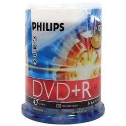 Philips 4.7gb 16x Dvd+rs (100-ct Cake Box Spindle) (pack of 1 Ea) - Premium Computers and Accessories from PHILIPS - Just $50.22! Shop now at Handbags Specialist Headquarter