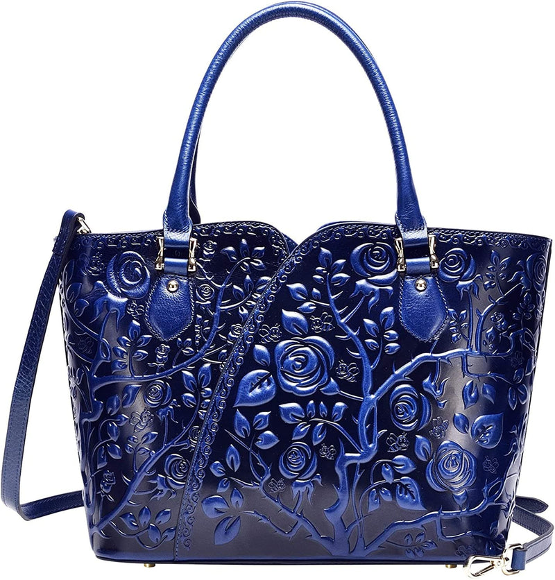 Women's Floral Handbag - Premium BAGS AND HANDBAGS from . - Just $269.99! Shop now at Handbags Specialist Headquarter