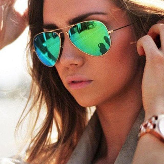 Pilot Mirror Sunglasses Women/Men Brand Designer Luxury Sun Glasses Women Vintage Outdoor Driving Oculos De Sol - Premium Men Sunglasses from eprolo - Just $14.00! Shop now at Handbags Specialist Headquarter