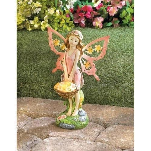 Pink Fairy Solar Garden Statue - Premium Summerfield Terrace from Summerfield Terrace - Just $47.94! Shop now at Handbags Specialist Headquarter