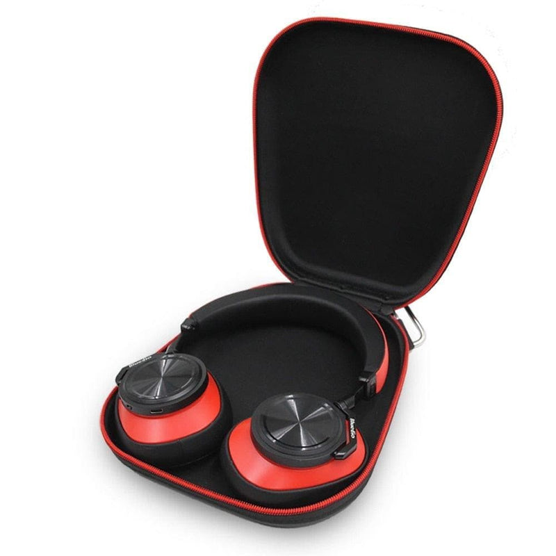 Portable EVA Fiber Zipper Headphone Case Carrying Bag Travel Earphones Storage Box For T4 T4S T5 T5S T6 T6S T7 headset (Black) - Premium 200001619 from Bluedio official store (Aliexpress) - Just $27.86! Shop now at Handbags Specialist Headquarter