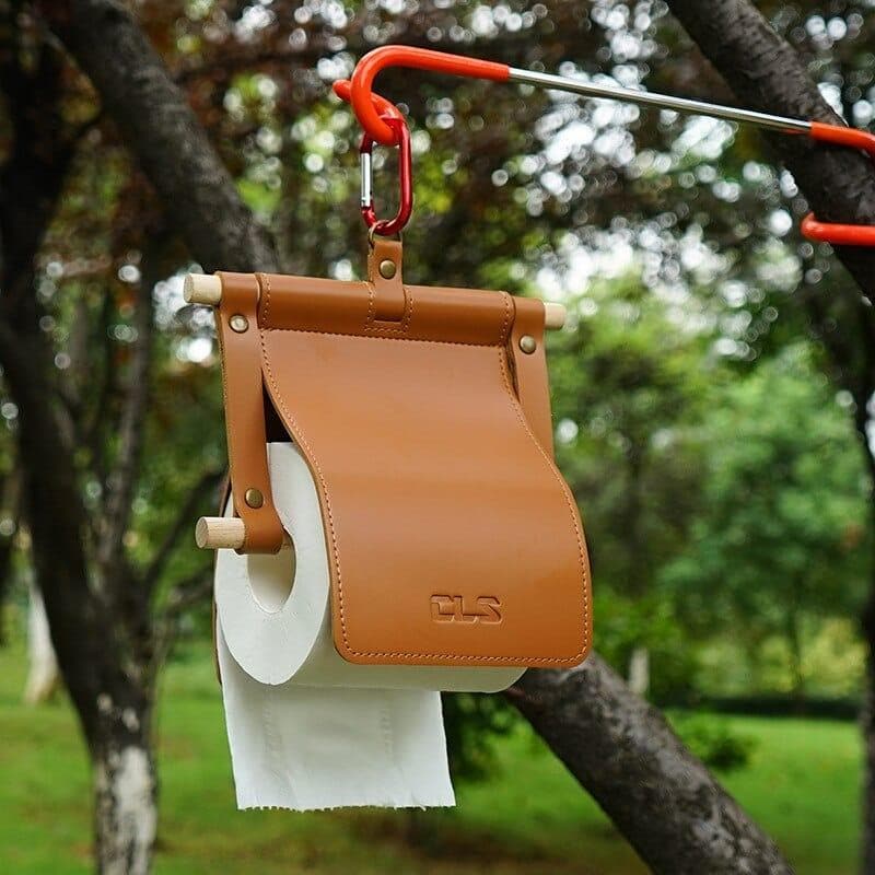 Portable Outdoor Camping Toilet Roll Paper Holder Bathroom Tent Picnic Hanging Tissue Cover - Premium Home Décor from eprolo - Just $19.99! Shop now at Handbags Specialist Headquarter