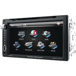 Power Acoustik 6.5&amp;quot; Double-din In-dash Lcd Touchscreen Dvd Receiver (with Bluetooth) (pack of 1 Ea) - Premium Car Audio from POWER ACOUSTIK - Just $183.28! Shop now at Handbags Specialist Headquarter