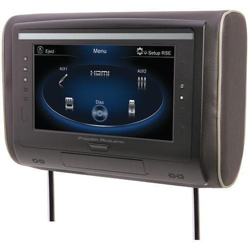 Power Acoustik 9&amp;quot; Lcd Universal Headrest With Ir &amp;amp; Fm Transmitters &amp;amp; 3 Interchangeable Skins (dvd Player) (pack of 1 Ea) - Premium Car Video from POWER ACOUSTIK - Just $198.11! Shop now at Handbags Specialist Headquarter