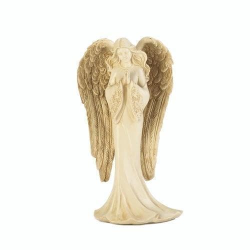 Praying Angel Figurine - Premium Wings of Devotion from Wings of Devotion - Just $47.25! Shop now at Handbags Specialist Headquarter
