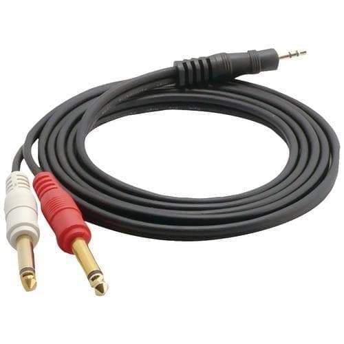 Pyle Pro 12-gauge&#44; 3.5mm Male Stereo To Dual 1 And 4&amp;#039;&amp;#039; Male Mono Y-cable Adapter&#44; 6ft (pack of 1 Ea) - Premium Home Theater and Stereos from PYLE PRO - Just $36.38! Shop now at Handbags Specialist Headquarter