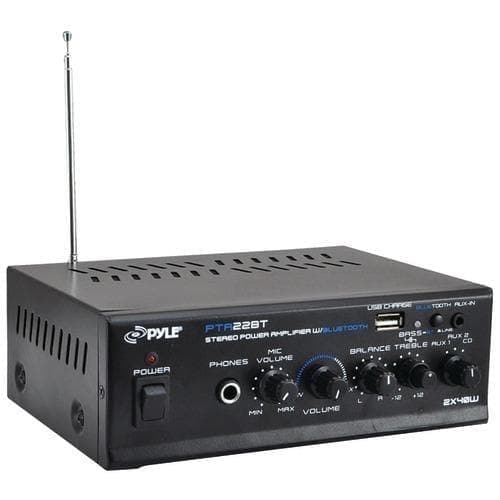 Pyle Pro 40-watt X 2 Mini Blue Series Bluetooth Stereo Power Amp (pack of 1 Ea) - Premium Home Theater and Stereos from PYLE PRO - Just $110.59! Shop now at Handbags Specialist Headquarter