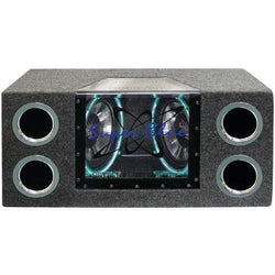 Pyramid Dual Bandpass System With Neon Accent Lighting (10&amp;quot;&#44; 1&#44;000 Watts) (pack of 1 Ea) - Premium Car Audio from PYRAMID - Just $199.49! Shop now at Handbags Specialist Headquarter
