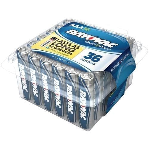 Rayovac Alkaline Batteries Reclosable Pro Pack (aaa&#44; 36 Pk) (pack of 1 Ea) - Premium Batteries from RAYOVAC - Just $48.8! Shop now at Handbags Specialist Headquarter