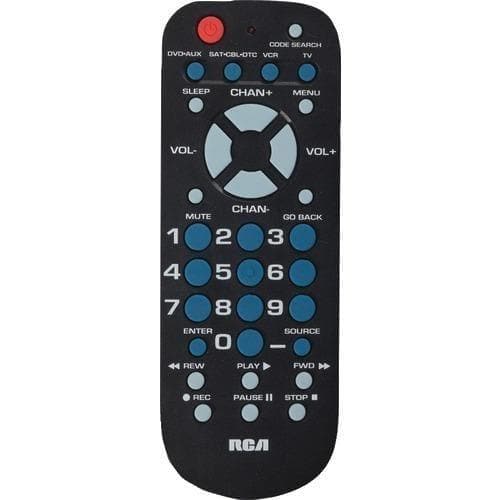 Rca 4-device Palm-sized Universal Remote (pack of 1 Ea) - Premium Universal Remotes from RCA - Just $31.85! Shop now at Handbags Specialist Headquarter