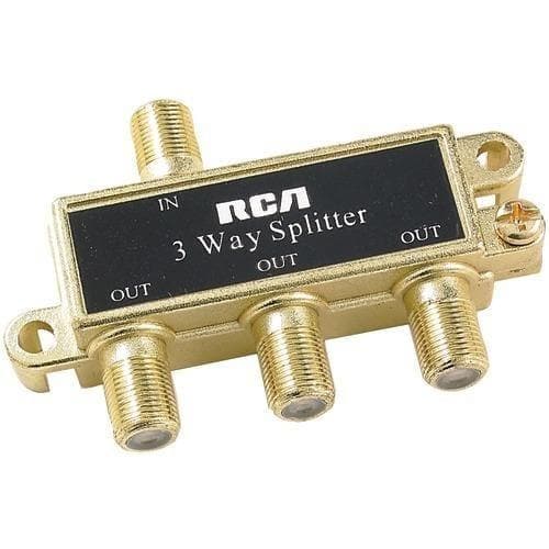 Rca Splitter (3 Way) (pack of 1 Ea) - Premium Adapters and Cables from RCA - Just $29.38! Shop now at Handbags Specialist Headquarter