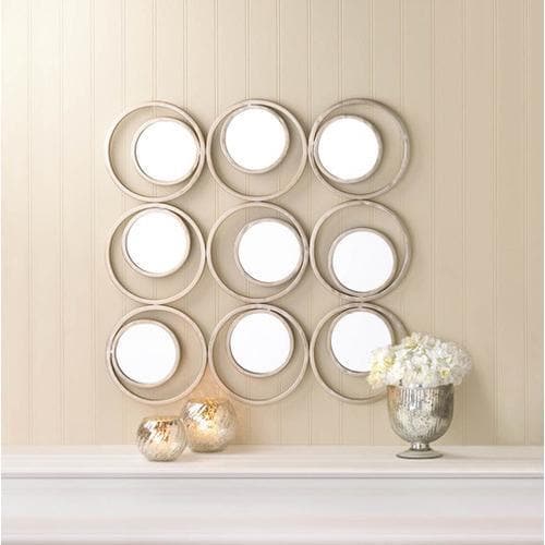 Revolution Wall Mirror - Premium Accent Plus from Accent Plus - Just $129.46! Shop now at Handbags Specialist Headquarter