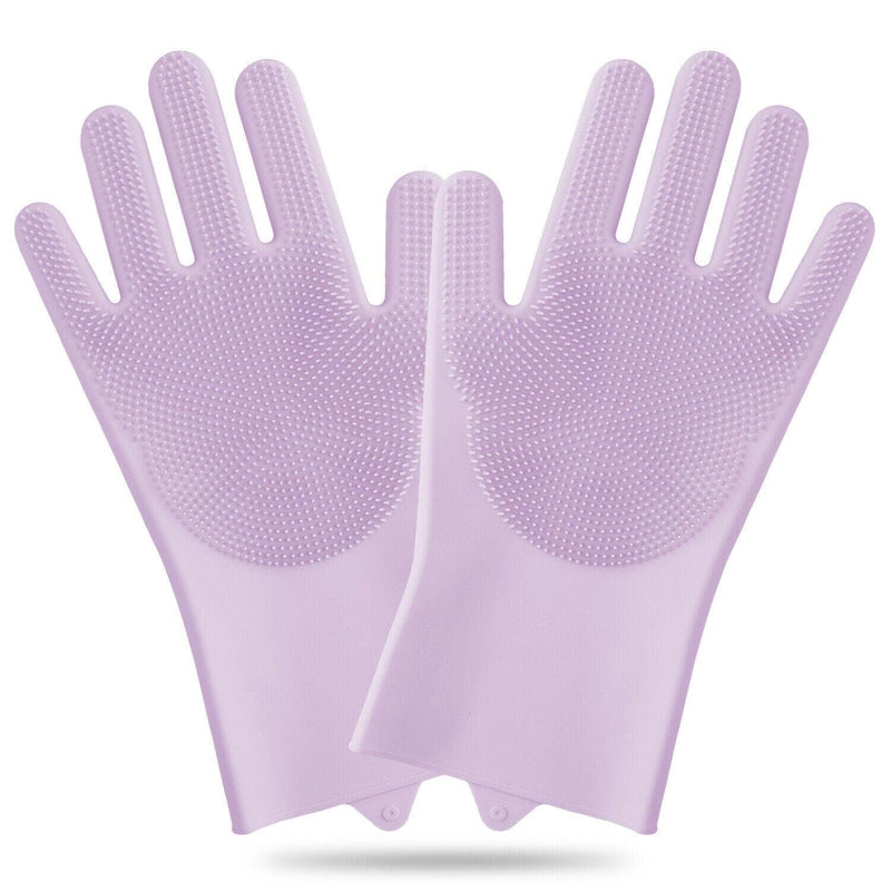 Silicone Cleaning Scrubbing Glove - Premium 259621 from eBay US - Just $16.30! Shop now at Handbags Specialist Headquarter