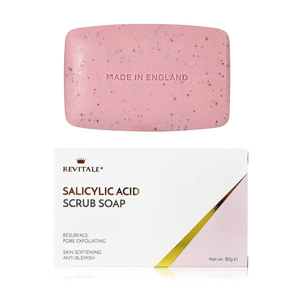 Salicylic Acid Scrub Soap Pore Exfoliating, Acne Fighting, Softening Skin, Anti-Blemish, Removes Warts - Premium  from Revitale - Just $19.58! Shop now at Handbags Specialist Headquarter