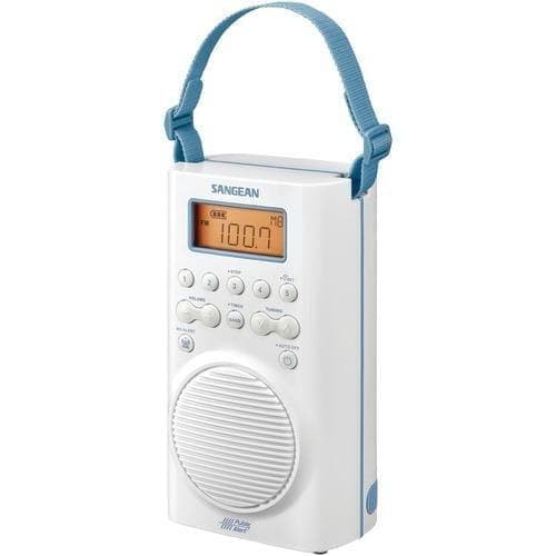 Sangean Am And Fm And Weather Alert Waterproof Shower Radio (pack of 1 Ea) - Premium Radios and Cassette Players from SANGEAN - Just $92.59! Shop now at Handbags Specialist Headquarter