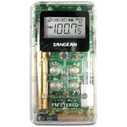 Sangean Pocket Am And Fm Digital Radios (clear) (pack of 1 Ea) - Premium Radios and Cassette Players from SANGEAN - Just $85.47! Shop now at Handbags Specialist Headquarter