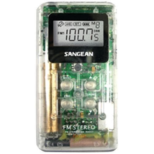 Sangean Pocket Am And Fm Digital Radios (clear) (pack of 1 Ea) - Premium Radios and Cassette Players from SANGEAN - Just $85.47! Shop now at Handbags Specialist Headquarter
