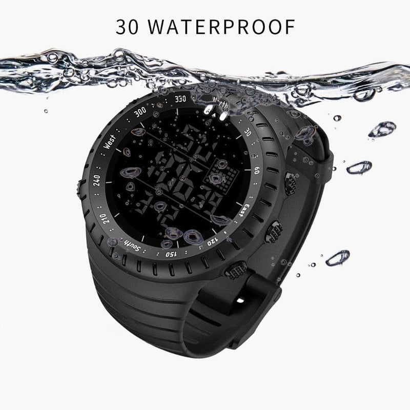 Senors Digital Watch Sport Men Outdoor Waterproof Digital Watches LED Electronic Wristwatch Military Alarm Male Clock Relogio - Premium Men watch from eprolo - Just $32.58! Shop now at Handbags Specialist Headquarter
