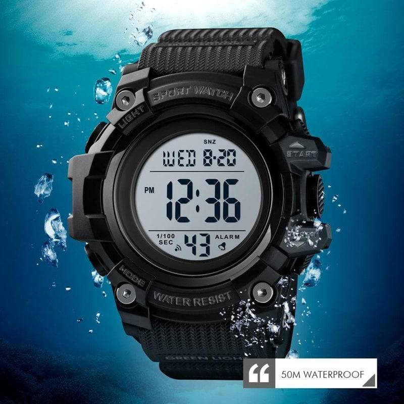 SKMEI  1552 Fashion Men Sport Watch Luxury Watches Stopwatch Countdown Digital Watch 50Bar Waterproof Military Watch Clock For Mens - Premium Men watch from eprolo - Just $22.52! Shop now at Handbags Specialist Headquarter
