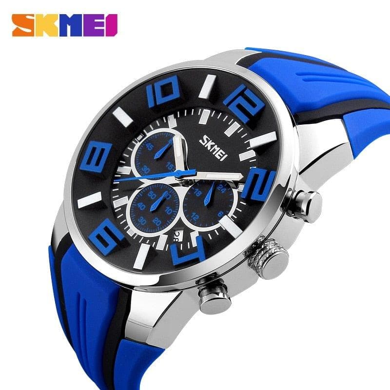SKMEI 9128 Watches Men Luxury Brand Chronograph Men Sports Watches Waterproof Male Clock Quartz Men's Watch reloj hombre 2018 - Premium Men watch from eprolo - Just $32.18! Shop now at Handbags Specialist Headquarter