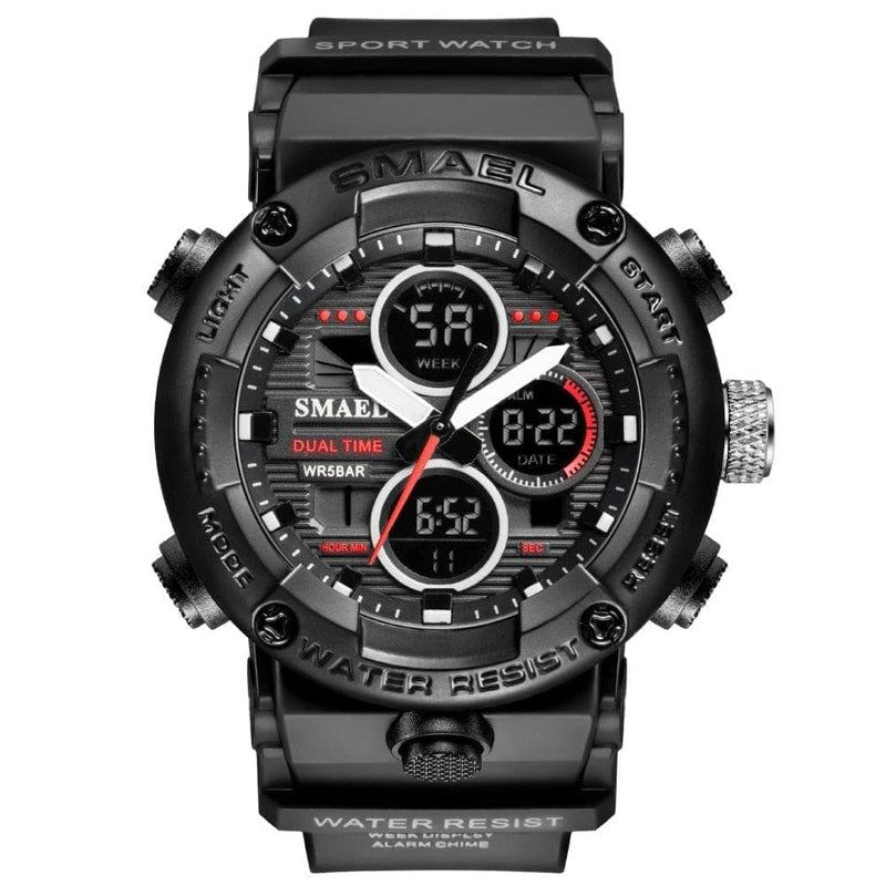 SMAEL 8038 Sport Watch Men Waterproof LED Digital Watches Stopwatch Big Dial Clock For Male 8038 relogio masculino Men Watches Quartz - Premium Men watch from eprolo - Just $24.52! Shop now at Handbags Specialist Headquarter