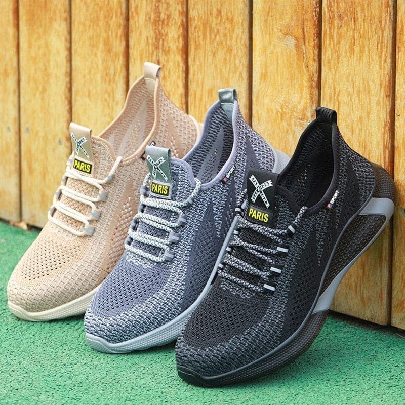 Sneakers Men's Light Weight Outdoor steel Toe Anti Smashing Working Shoes Men Puncture Proof Safety Boots Shoes - Premium Men's shoes from eprolo - Just $49.99! Shop now at Handbags Specialist Headquarter
