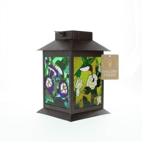 Solar Powered Floral Lantern - Premium Gallery of Light from Gallery of Light - Just $51.0! Shop now at Handbags Specialist Headquarter