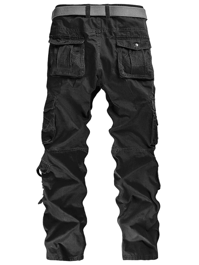 Solid Color Pocket Cargo Pants - Premium Men Pants from eprolo - Just $49.92! Shop now at Handbags Specialist Headquarter