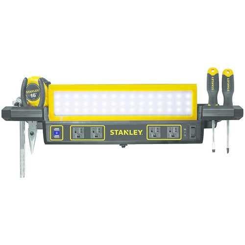 Stanley 1&#44;000-lumen Workbench Shop Light With Power Strip (pack of 1 Ea) - Premium Auto Accessories from STANLEY(R) - Just $87.07! Shop now at Handbags Specialist Headquarter