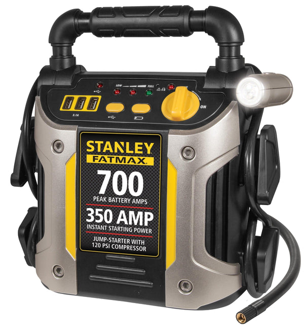 STANLEY Fatmax 700/350 Amp Jump Starter with 120 Psi Compressor (J7CS) - Premium CB RADIO from STANLEY - Just $157.0! Shop now at Handbags Specialist Headquarter