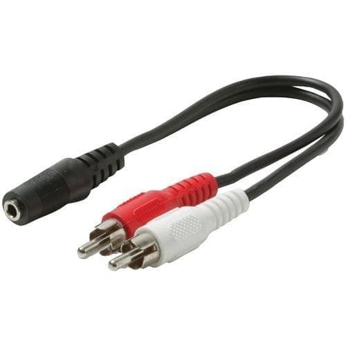 Steren Y-cable Audio Adapter (pack of 1 Ea) - Premium Adapters and Cables from STEREN - Just $27.2! Shop now at Handbags Specialist Headquarter