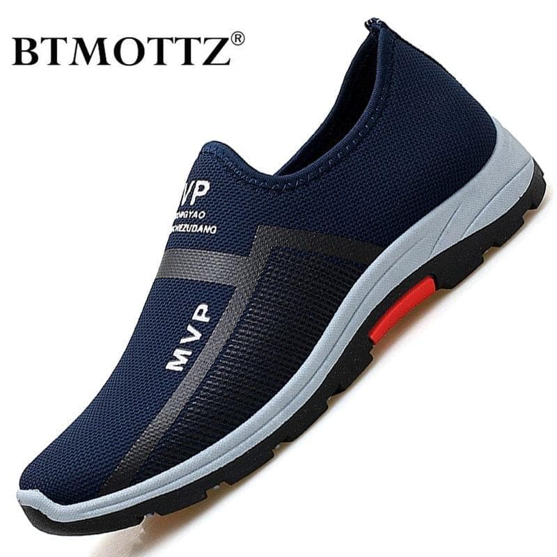 Summer Mesh Men Shoes Lightweight Sneakers Men Fashion Casual Walking Shoes Breathable Slip on Mens Loafers Zapatillas Hombre - Premium Men's shoes from eprolo - Just $33.44! Shop now at Handbags Specialist Headquarter