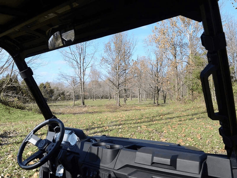 Superatv Scratch Resistant Full Windshield for 2020+ Polaris Ranger 1000 / Crew | 2015-2018 Ranger 1000 Diesel/Crew | 1/4" Polycarbonate | Hard Coated | Made in the USA! - Premium  from SuperATV.com - Just $388.06! Shop now at Handbags Specialist Headquarter