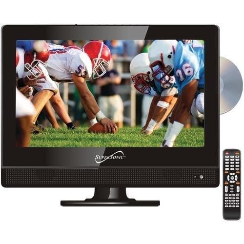 Supersonic 13.3&amp;quot; 720p Ac And Dc Widescreen Led Hdtv And Dvd Combination (pack of 1 Ea) - Premium Televisions from SUPERSONIC - Just $168.56! Shop now at Handbags Specialist Headquarter