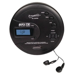 Supersonic Personal Mp3 And Cd Player With Fm Radio (pack of 1 Ea) - Premium CD Music System Players from SUPERSONIC - Just $59.88! Shop now at Handbags Specialist Headquarter