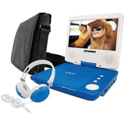 Sylvania 7&amp;quot; Swivel-screen Portable Dvd Player Bundle (blue) (pack of 1 Ea) - Premium DVD and Blu-ray Players from SYLVANIA - Just $145! Shop now at Handbags Specialist Headquarter