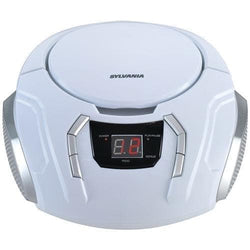 Sylvania Portable Cd Player With Am And Fm Radio (white) (pack of 1 Ea) - Premium CD Music System Players from SYLVANIA - Just $58.18! Shop now at Handbags Specialist Headquarter